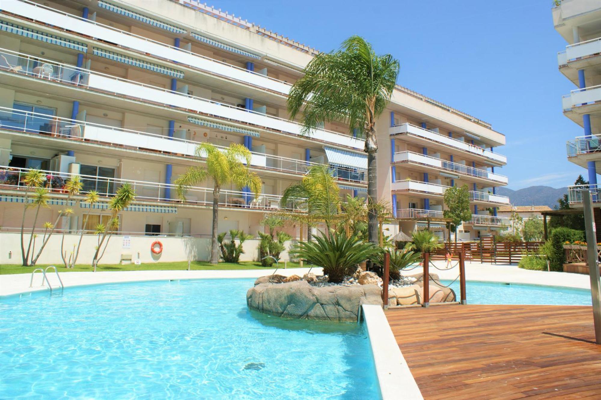 شقة Bonito Piso En Roses Con Piscina Y Parking Av-66 المظهر الخارجي الصورة